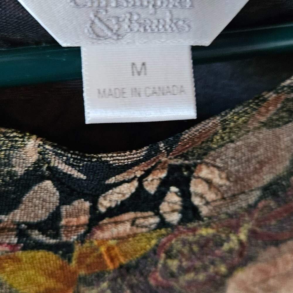 Christopher & Banks Elegant Floral Blouse - Picture 4 of 5
